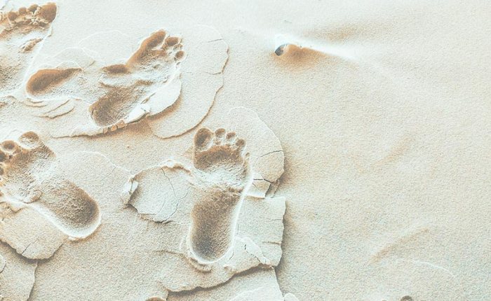 Footprints in the Sand